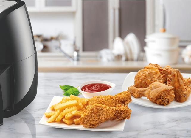 QTAF400 Freidora Electrica Air Fryer Quanta Main Sin olor a humo